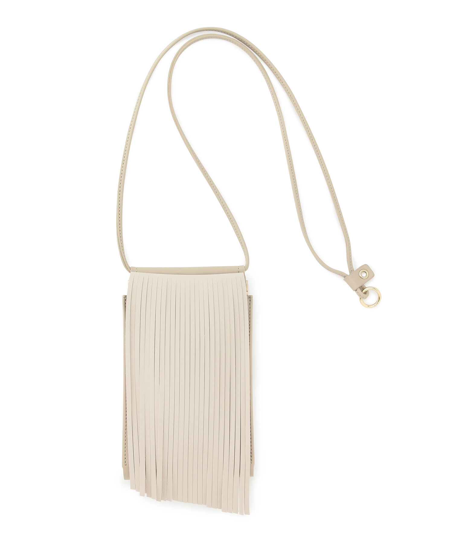 ROPE PICNIC PASSAGE「フリンジぱくぱく金具ミニショルダーバッグ」|ショルダー・メッセンジャー|