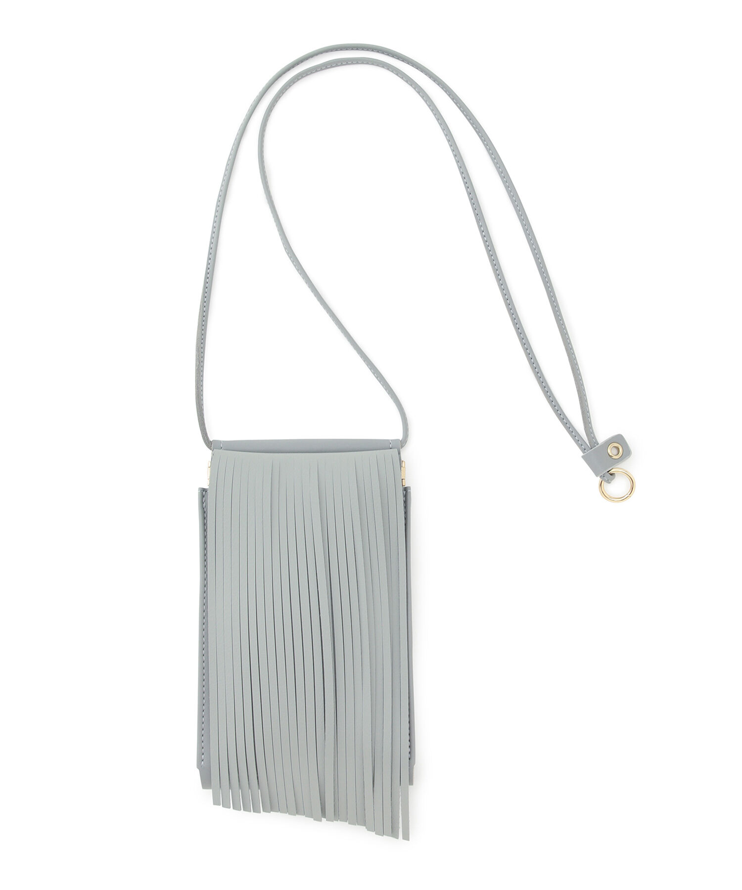 ROPE PICNIC PASSAGE「フリンジぱくぱく金具ミニショルダーバッグ」|ショルダー・メッセンジャー|