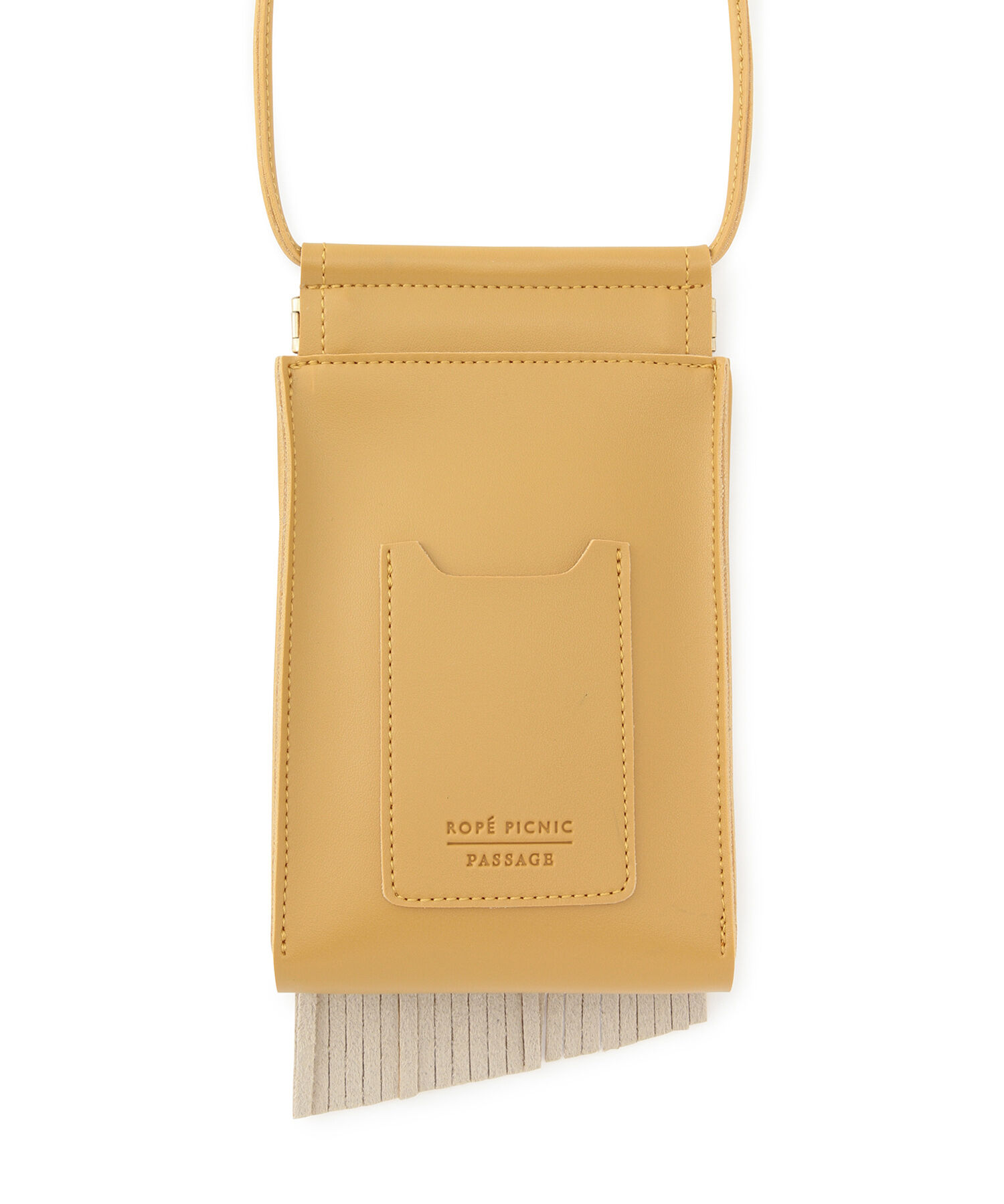 ROPE PICNIC PASSAGE「フリンジぱくぱく金具ミニショルダーバッグ」|ショルダー・メッセンジャー|
