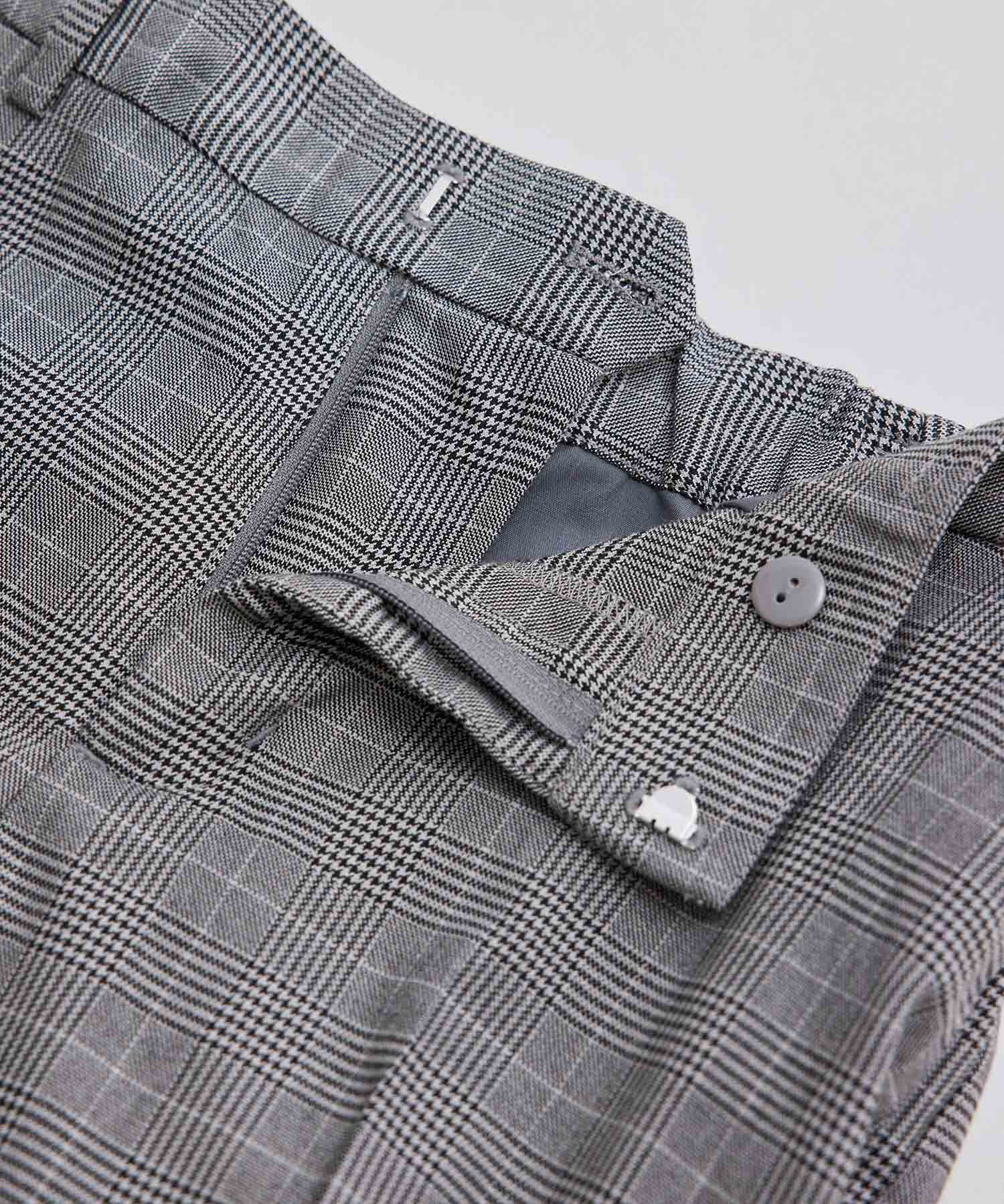 Rope&rsquo;Picnic「抗ピルアソートチェックギャバストレッチテーパードパンツ」|その他|