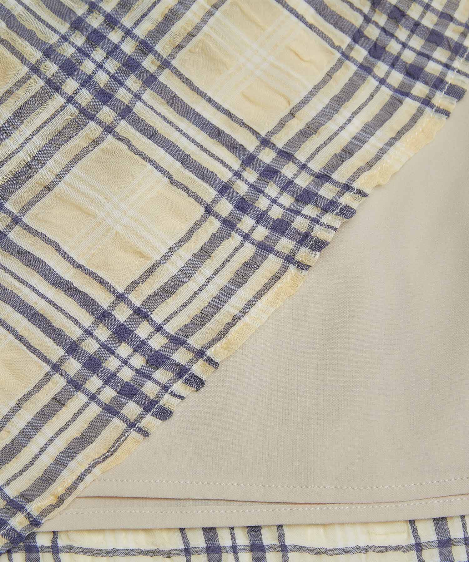 Rope&rsquo;Picnic「リンクコーデ/シアーチェックキャミワンピース」|ワンピース|