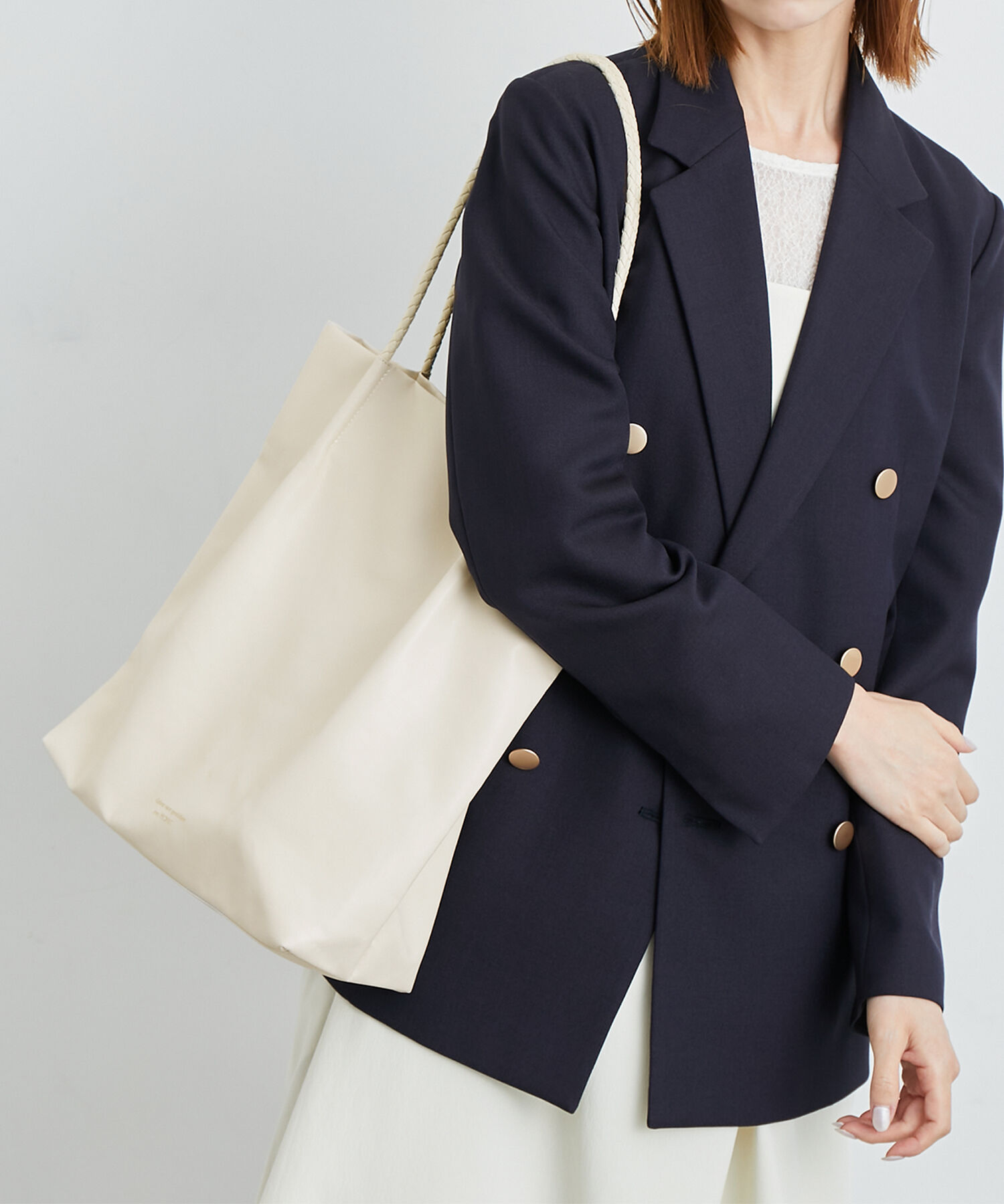 ROPE PICNIC PASSAGE「新色追加/洗えるメッシュハンドルA4トートバッグ」|トートバッグ|キナリ(16)