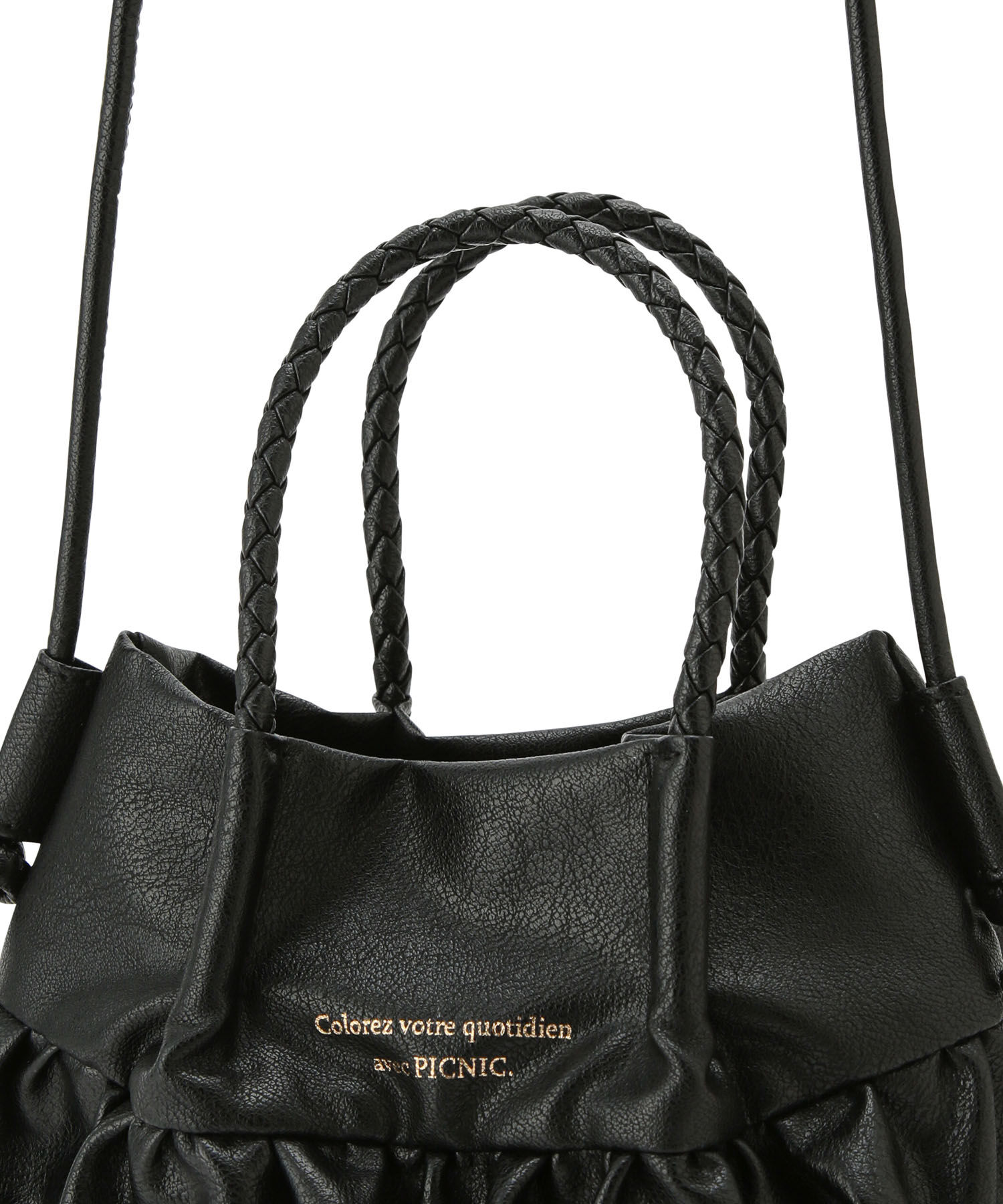 ROPE PICNIC PASSAGE「ダブルフリルメッシュハンドルミニショルダーバッグ」|ショルダー・メッセンジャー|