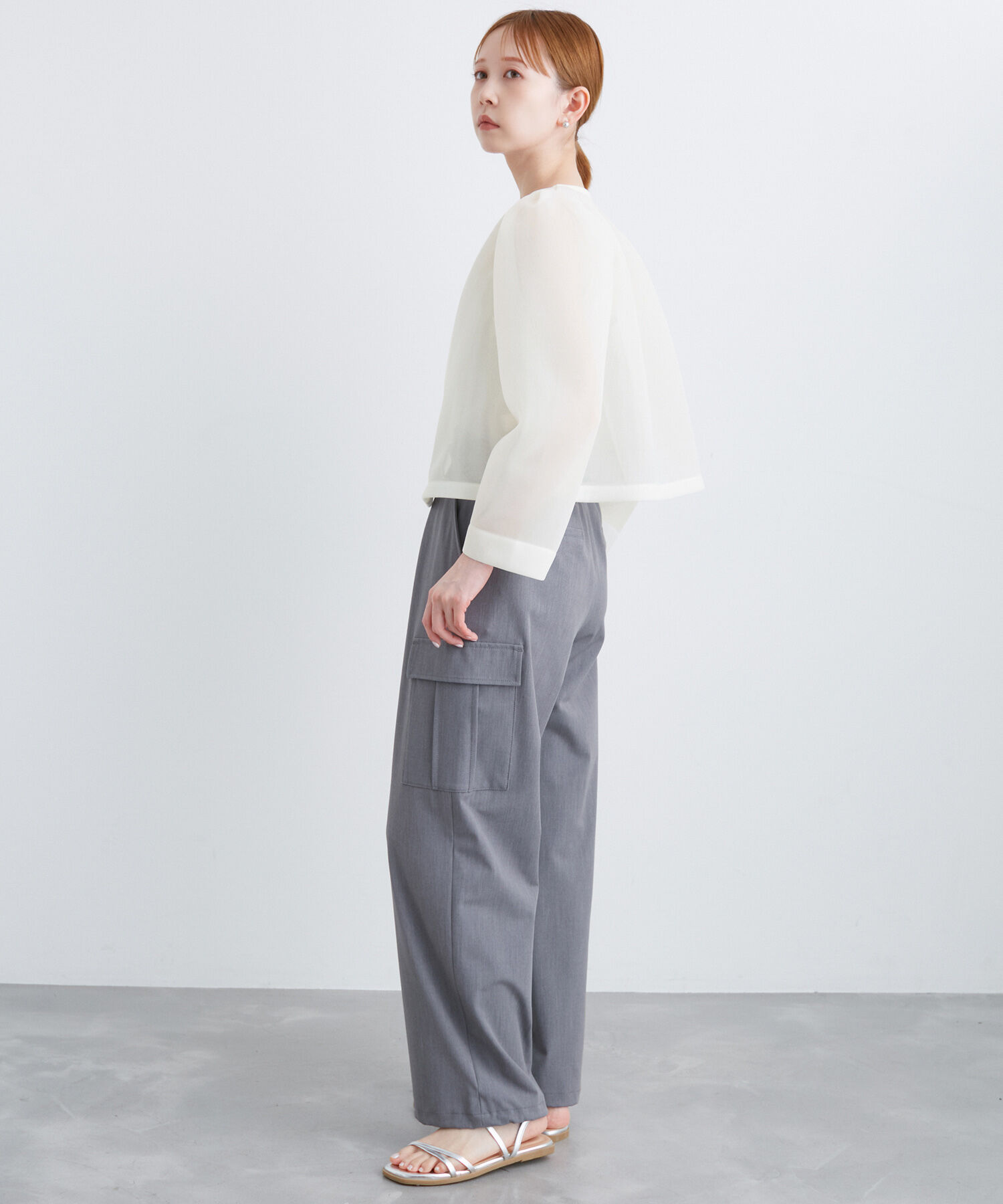 Rope&rsquo;Picnic「【emur/エミュール】 シアーカーディガン」|カーディガン|