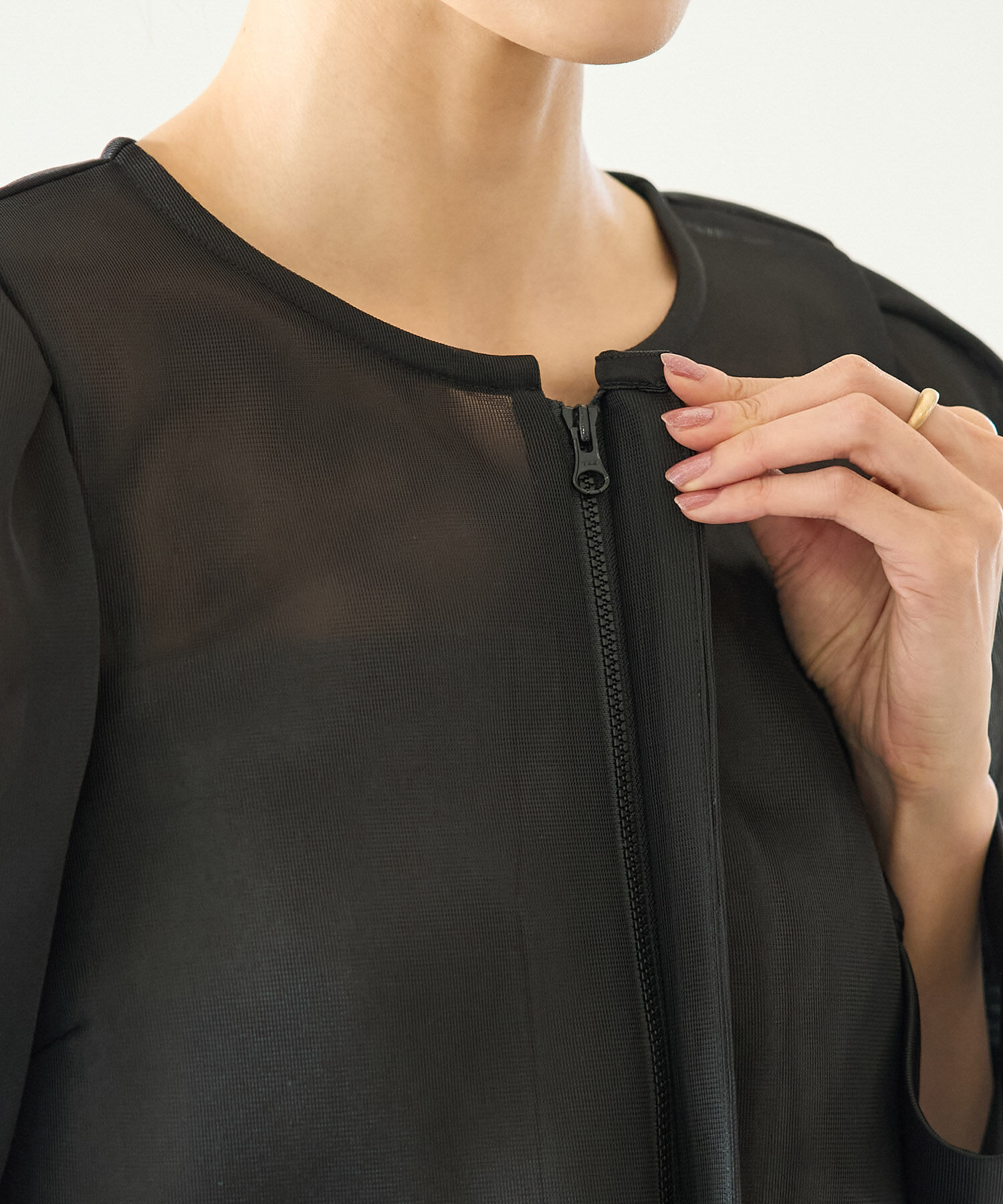 Rope&rsquo;Picnic「【emur/エミュール】 シアーカーディガン」|カーディガン|