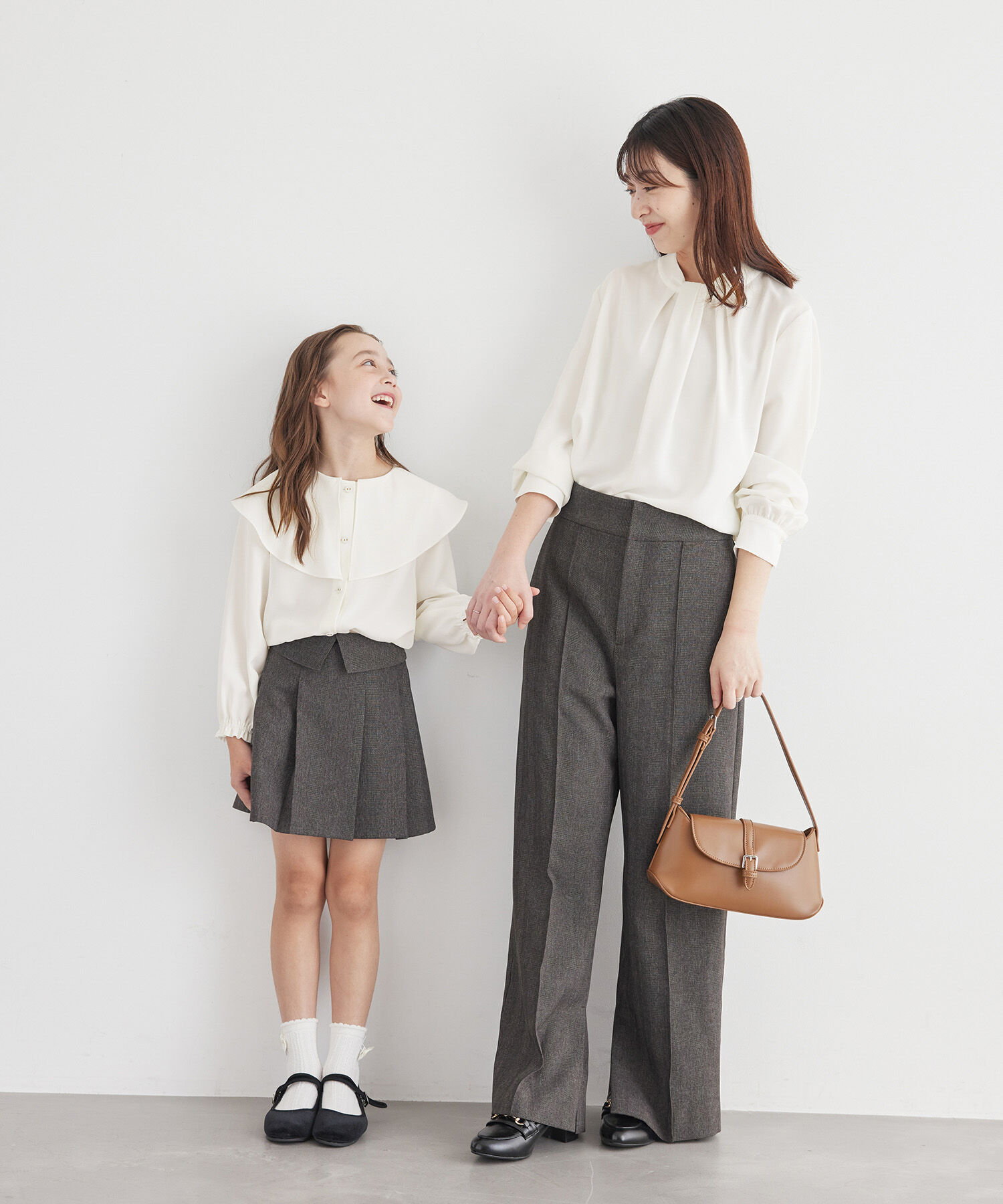 Rope&rsquo;Picnic「【2サイズ展開】リサイクルポリエステルフロントタックブラウス/リンクコーデ」|シャツ・ブラウス|