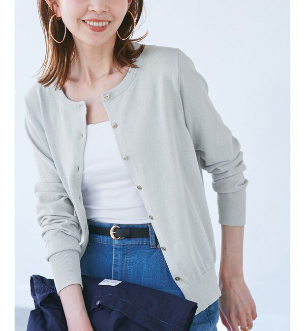 Rope&rsquo;Picnic「【UVカット・吸水速乾・遮熱】Comfort Seriesコンフォートシリーズ/カーディガン」|カーディガン|