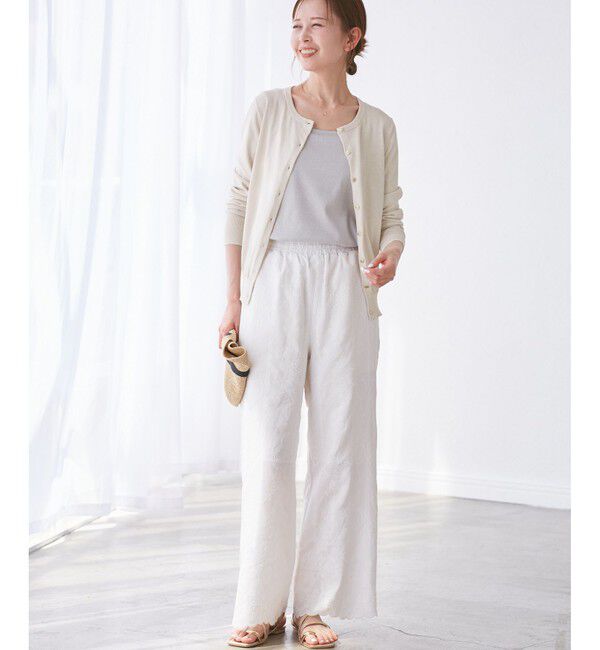 Rope&rsquo;Picnic「【UVカット・吸水速乾・遮熱】Comfort Seriesコンフォートシリーズ/カーディガン」|カーディガン|