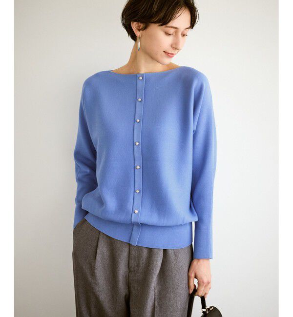 Rope&rsquo;Picnic「前後2WAYマシュマロパールドルマン/イージーケア・リンクコーデ」|ニット・セーター|