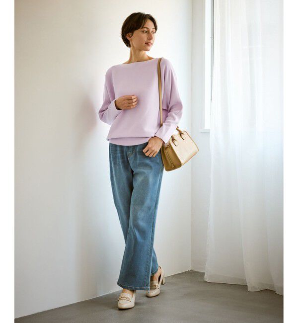 Rope&rsquo;Picnic「前後2WAYマシュマロパールドルマン/イージーケア・リンクコーデ」|ニット・セーター|