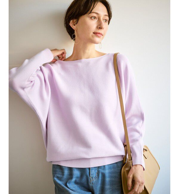 Rope&rsquo;Picnic「前後2WAYマシュマロパールドルマン/イージーケア・リンクコーデ」|ニット・セーター|