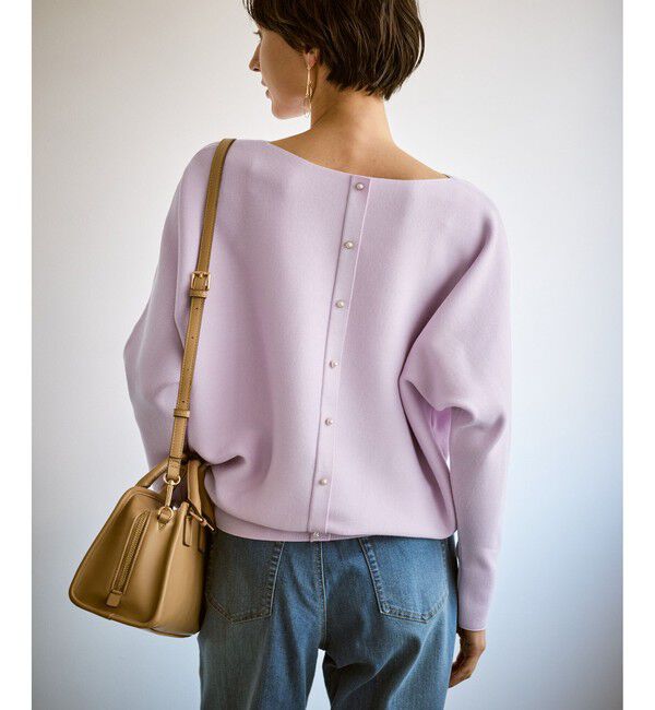 Rope&rsquo;Picnic「前後2WAYマシュマロパールドルマン/イージーケア・リンクコーデ」|ニット・セーター|