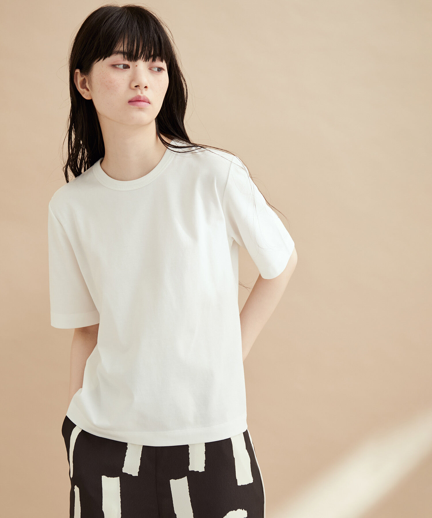 ADAM ET ROPE'「【サステナブル】バッグ&times;Tシャツ」|Tシャツ・カットソー|