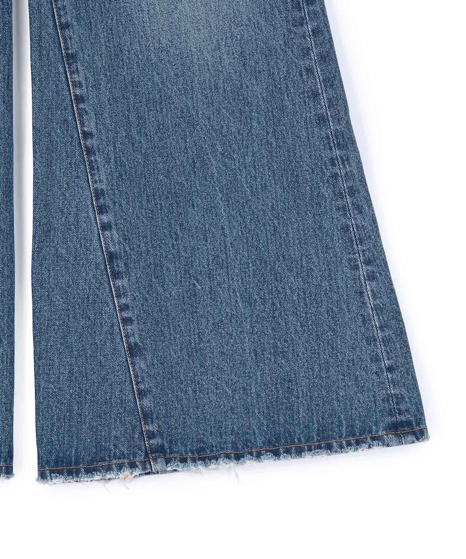 ADAM ET ROPE'「【サステナブル】フレアデニム」|デニム|