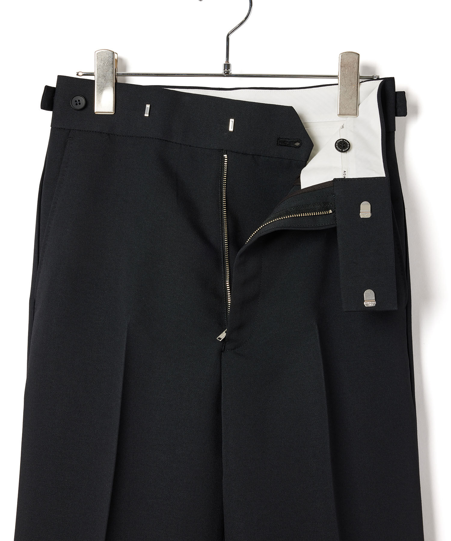 ADAM ET ROPE'「【サステナブル】ワイドスラックス」|スラックス|