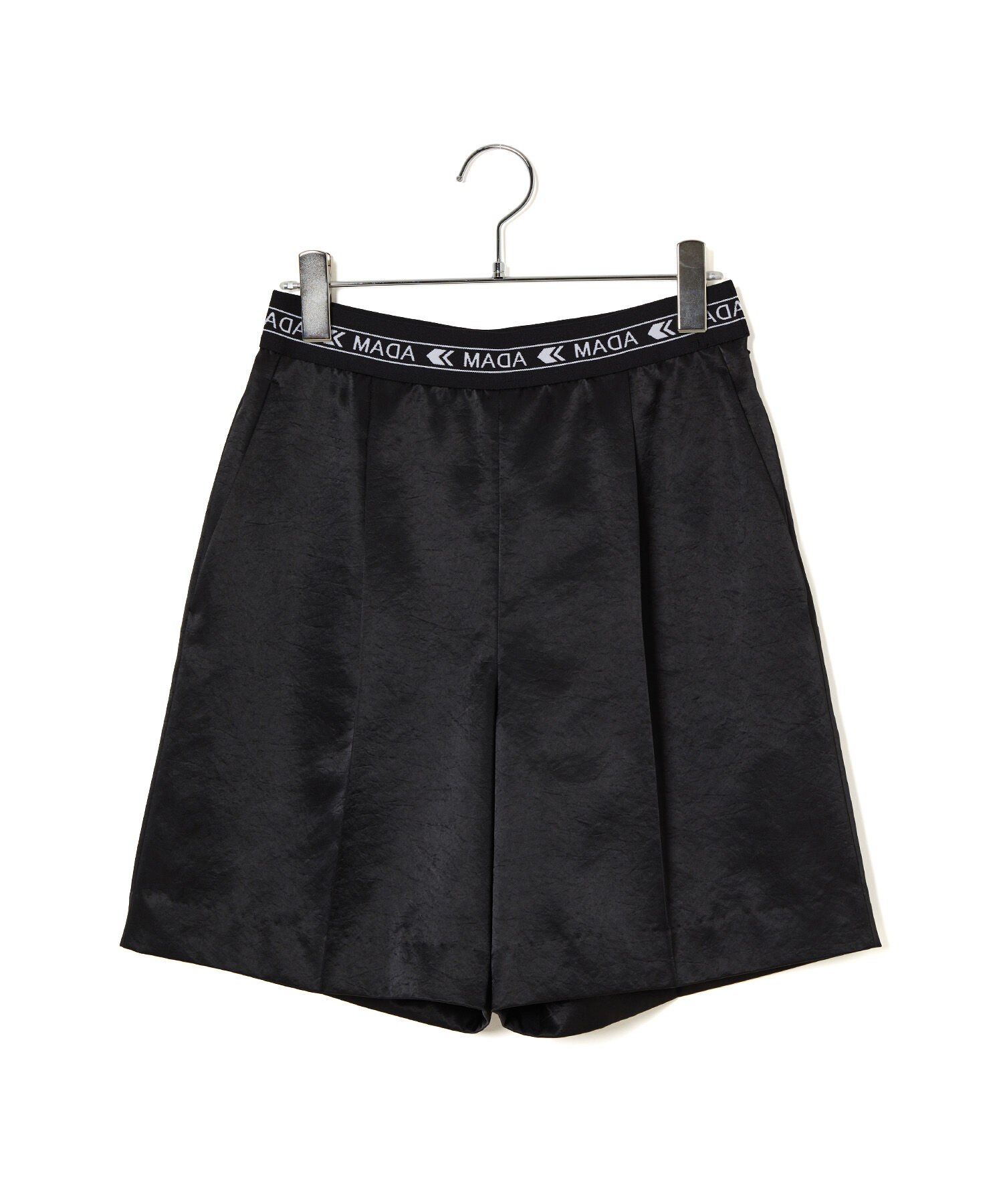 ADAM ET ROPE'「【サステナブル】ウエストロゴサテンショートパンツ」|その他|