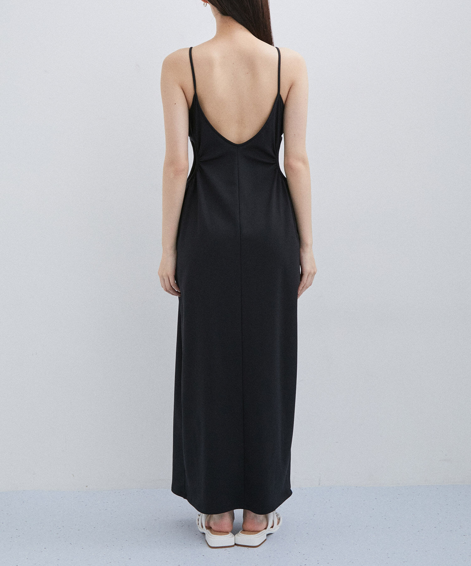 ADAM ET ROPE'「カットアウトキャミワンピース」|ワンピース|