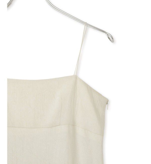 ADAM ET ROPE'「【サステナブル】ミニフリルキャミワンピース」|ワンピース|