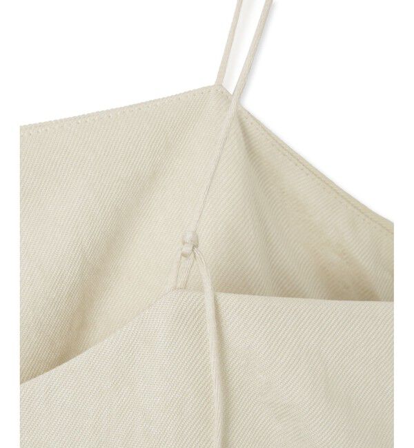 ADAM ET ROPE'「【サステナブル】ミニフリルキャミワンピース」|ワンピース|