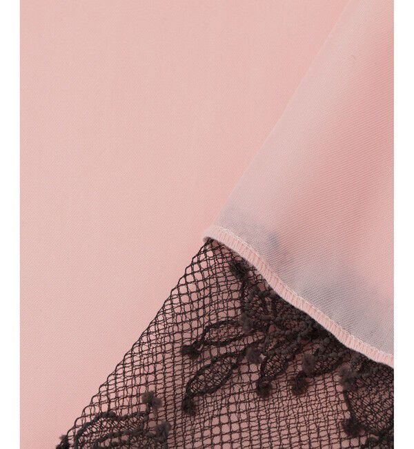 ADAM ET ROPE'「【EMOELLE】キュプラレースイージースカート」|スカート|