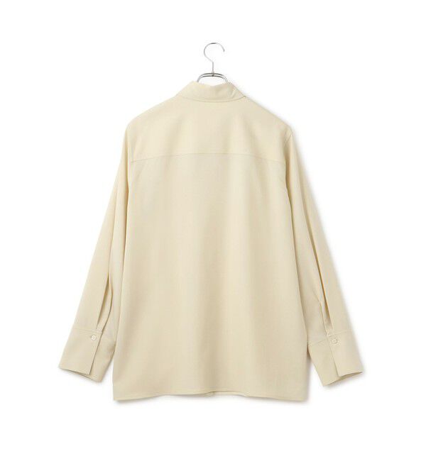 ADAM ET ROPE'「【EMOELLE】ソモウウールシャツ」|シャツ・ブラウス|