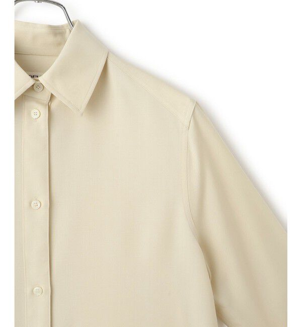 ADAM ET ROPE'「【EMOELLE】ソモウウールシャツ」|シャツ・ブラウス|