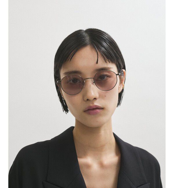 ADAM ET ROPE'「ボストンメタルフレームUVカットグラス」|サングラス|