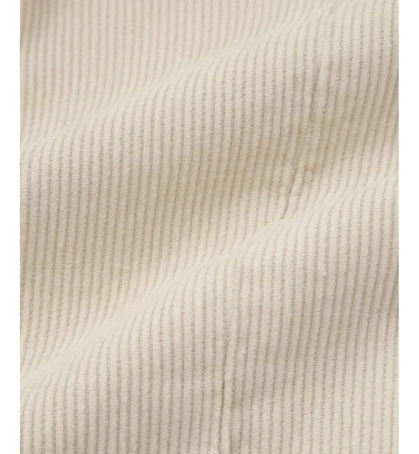 ADAM ET ROPE'「【WEB限定】イレギュラーヘムワイドストレートパンツ」|チノ|