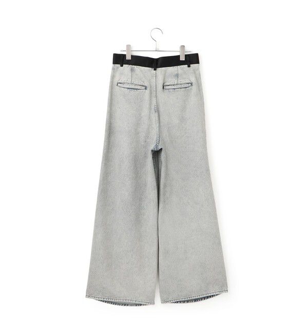 ADAM ET ROPE'「【EMOELLE】ドレスデニムパンツ」|デニム|