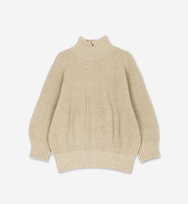 unfil「unfil | ハイネック ニットプルオーバー WOMEN」|ニット・セーター|