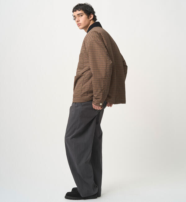 DANTON「DANTON | 2タックワイドイージーパンツ MEN」|チノ|