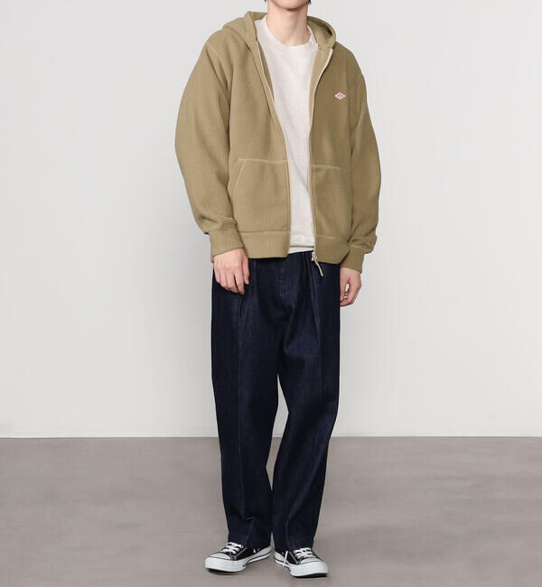 DANTON「DANTON | ポーラテック(R) ボアフリースジップパーカー MEN」|パーカー|