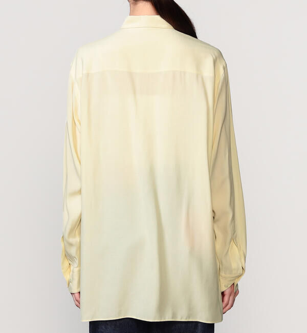  「YLEVE | レーヨン レギュラーカラーシャツ WOMEN」|シャツ・ブラウス|