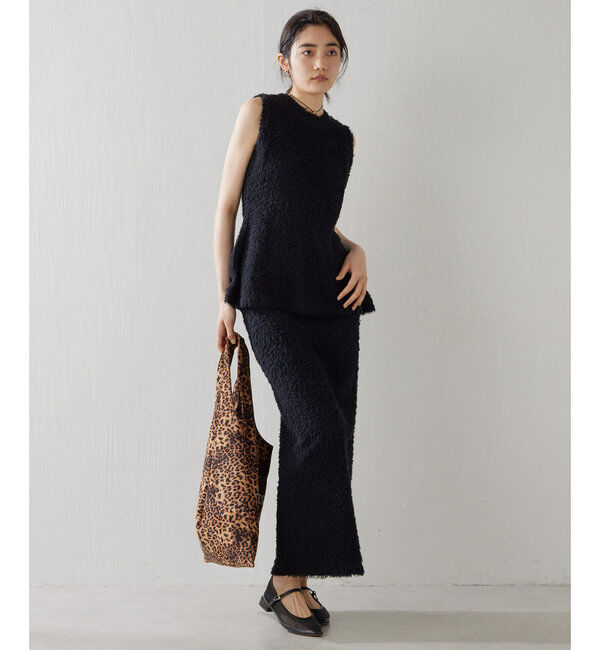  「ロングパイルノースリーブプルオーバー」|Tシャツ・カットソー|