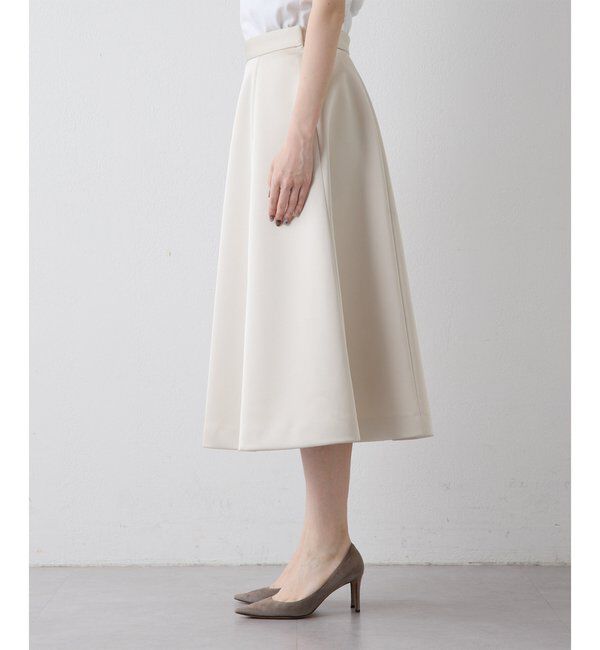 THE PAUSE「【THE PAUSE】ボンディングフレアスカート」|スカート|