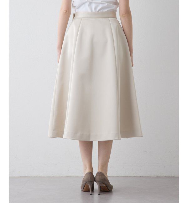 THE PAUSE「【THE PAUSE】ボンディングフレアスカート」|スカート|
