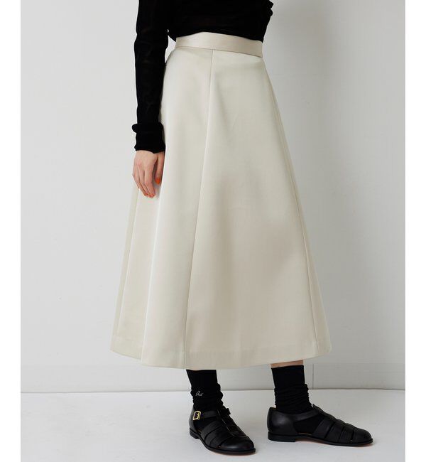 THE PAUSE「【THE PAUSE】ボンディングフレアスカート」|スカート|