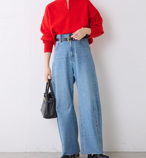  「【累計販売2.４万本】ブルージュデニム」|デニム|