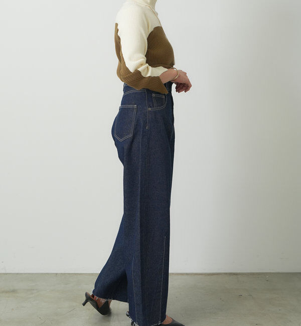  「【累計販売2.４万本】ブルージュデニム」|デニム|