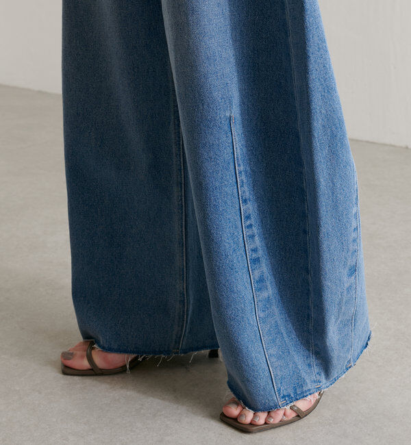  「【累計販売2.４万本】ブルージュデニム」|デニム|