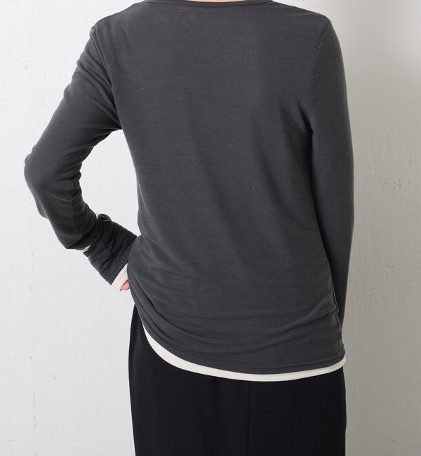  「ヘンリーネックロンT」|Tシャツ・カットソー|