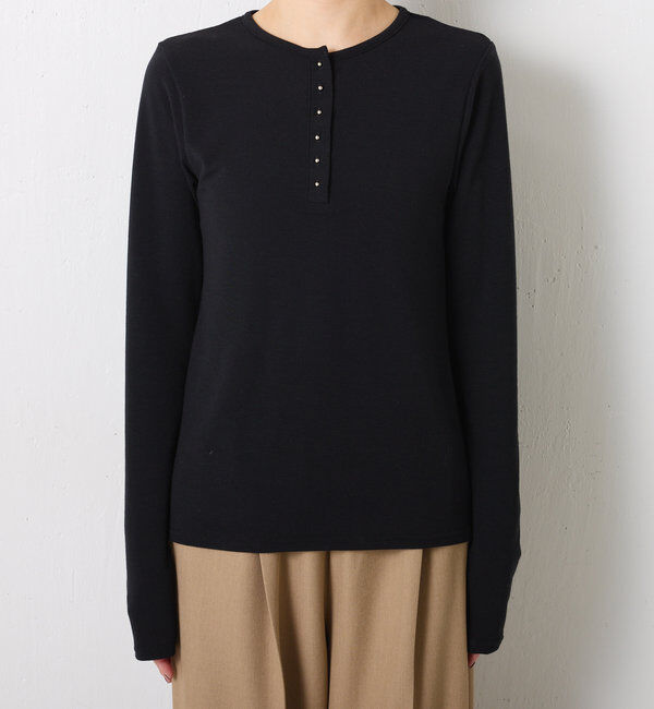  「ヘンリーネックロンT」|Tシャツ・カットソー|