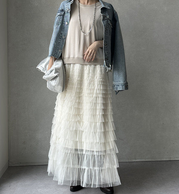  「【WEB限定】ドッキングレイヤードワンピース」|ワンピース|