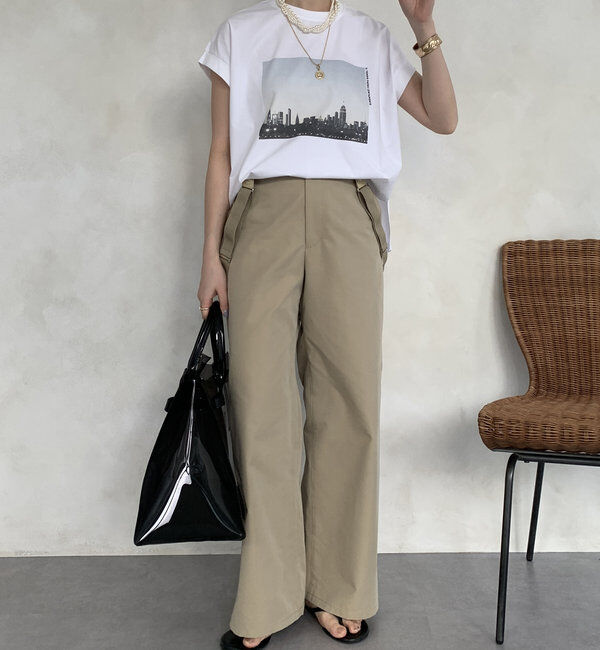  「【WEB限定】フォトプリントトップス」|Tシャツ・カットソー|