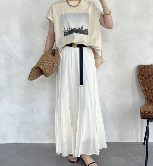  「【WEB限定】フォトプリントトップス」|Tシャツ・カットソー|