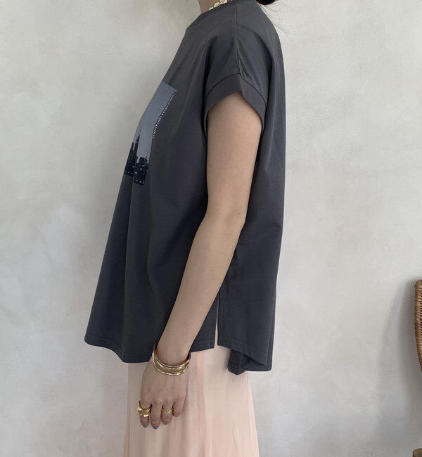  「【WEB限定】フォトプリントトップス」|Tシャツ・カットソー|