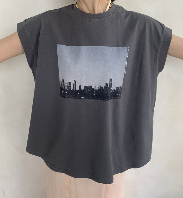  「【WEB限定】フォトプリントトップス」|Tシャツ・カットソー|