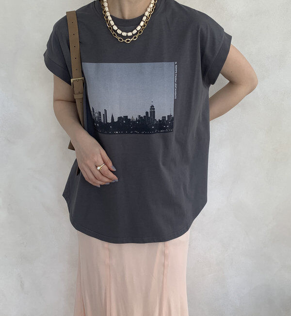  「【WEB限定】フォトプリントトップス」|Tシャツ・カットソー|