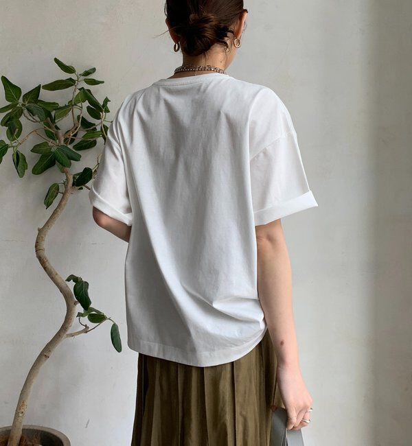  「【WEB限定】サイドファスナーIDEALロゴTEE」|Tシャツ・カットソー|