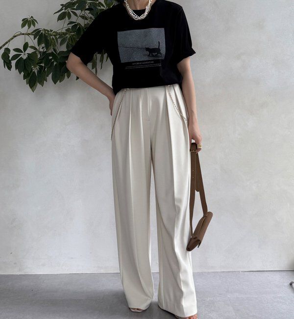  「【WEB限定】CAT TEE」|Tシャツ・カットソー|